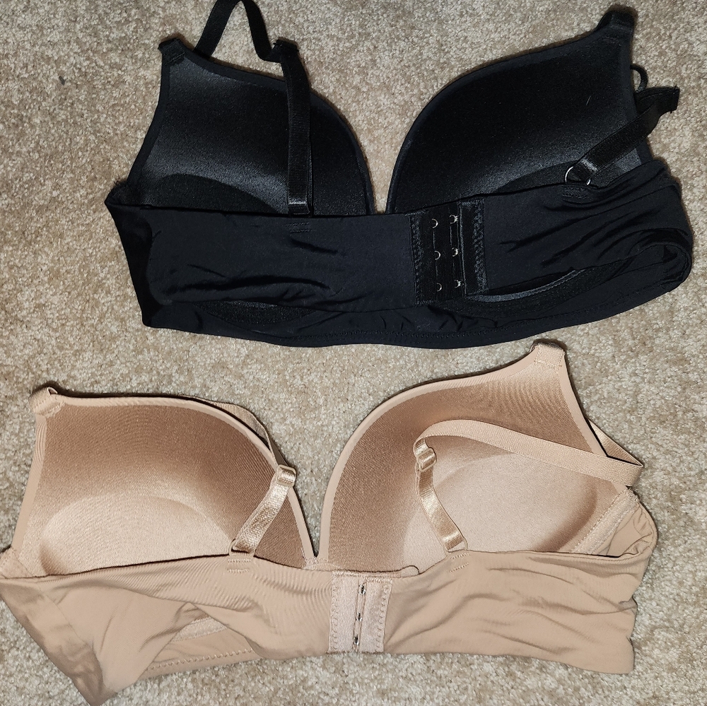 Elegant Black and Tan Women's Bras